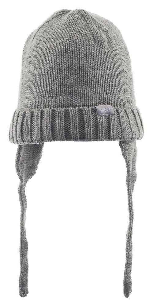 Infant & Toddler Knitted Winter Beanie With Earflaps For Boys