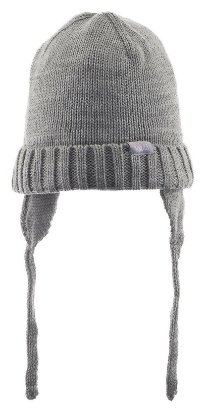 Infant & Toddler Knitted Winter Beanie With Earflaps For Boys