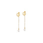 Pearl Front/Back Dangle Earrings