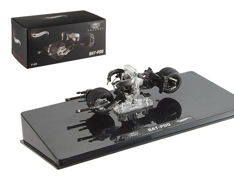 Bat Pod \The Dark Knight\ Batman Movie 1/43 Diecast Model by Hotwheels