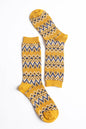 Cozy Tribal Pattern Socks