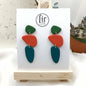Autumn Trio Handmade Polymer Clay Earrings - Stylish Anti Allergic