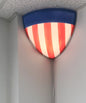 16"W Beacon Triangle Corner Light Plug-In Cord USA Design by Home