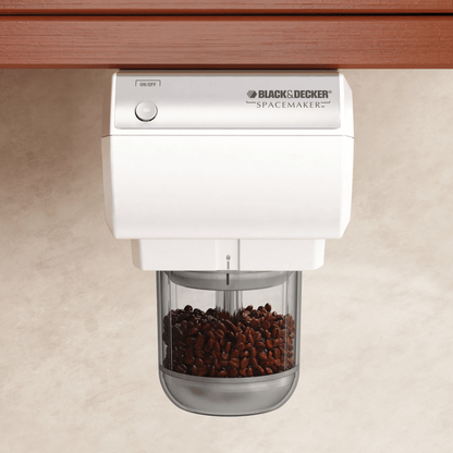 Black & Decker Under the Counter Spacemaker Combo Coffee Grinder and M