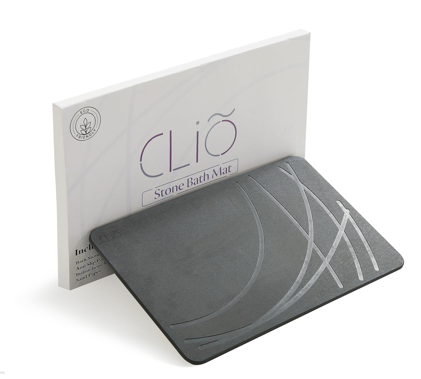 Premium Stone Bath Mat Large   Double Sided Non Slip Fast Drying Mat
