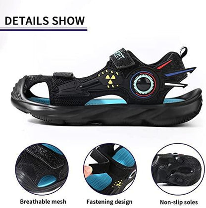 Closed Toe Sandals for Boys and Girls for Active Play and Activities