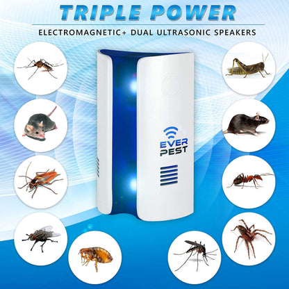 Pest New ggd 12 Ultrasonic Pest Repeller Plug in   Electronic Insect