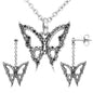Blingin‚Äô Butterfly Necklace & Earrings Set