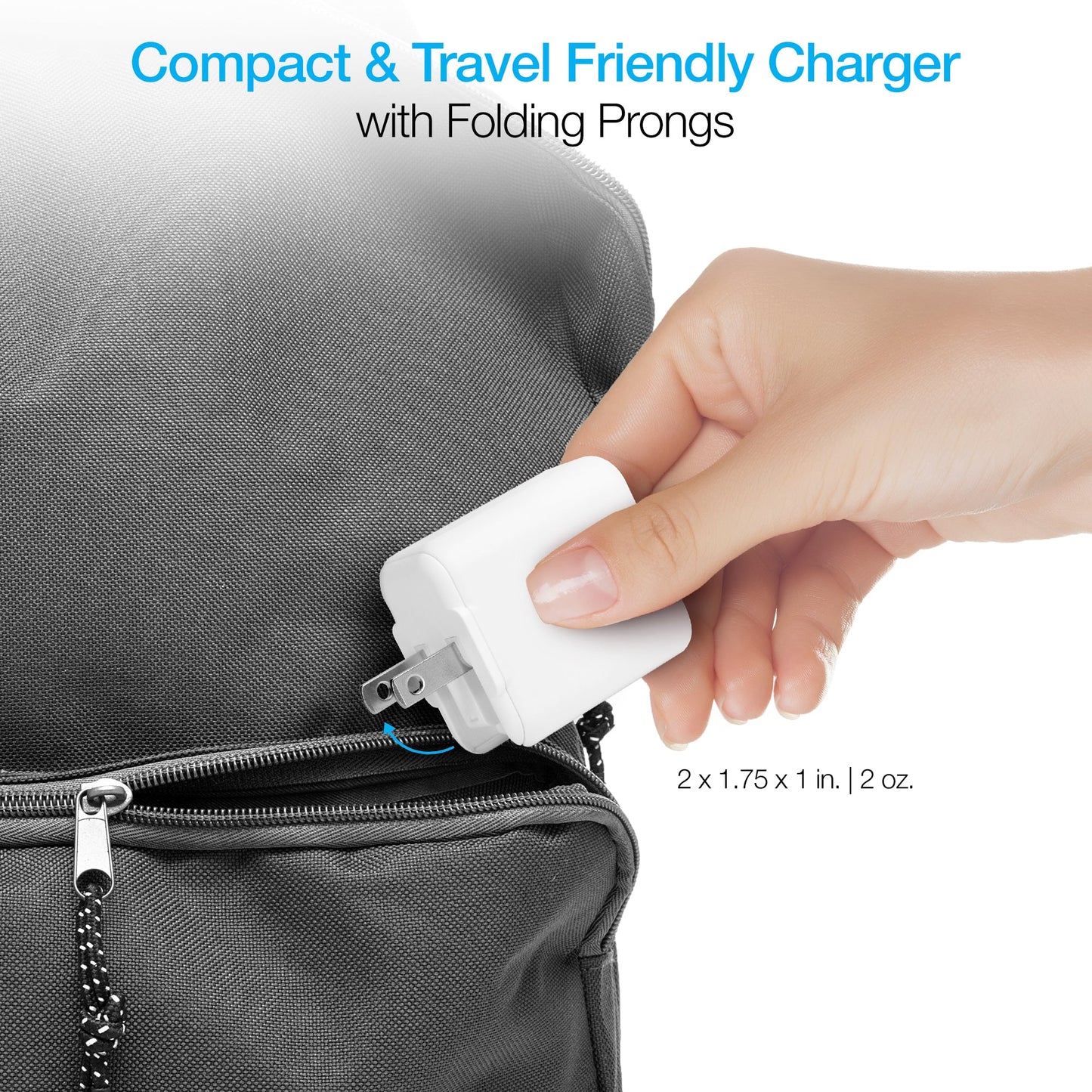 Naztech 20W PD Wall Charger + USB-C to Lightning 4ft Cbl WHT (15396-HY