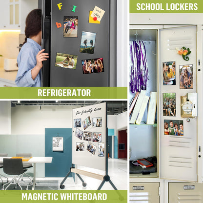 10 Pack 5x7 Magnetic Picture Frames for Refrigerator   Magnet Picture