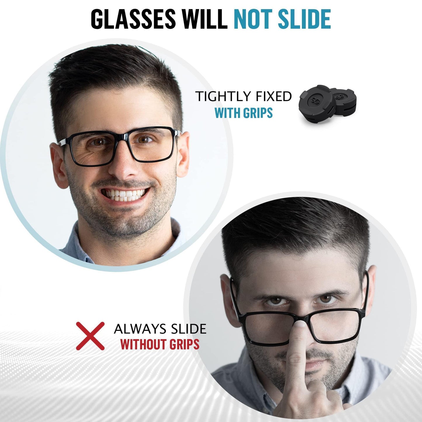 Eyeglass Ear Grips   Glasses Ear Cushion   Silicone Glasses Ear Grip