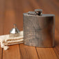 Chicago - Illinois Map Hip Flask