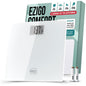Ezigo digital bathroom scale for body weight large platform 12" 440lb