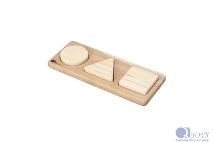 QToys Australia 3 Shape Puzzle