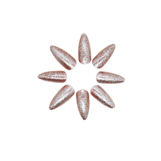 Press On Nails Kit with Glue and gel stickers Reusable Tips