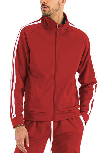 Two Stripe Zip Up Track Jacket TJ700