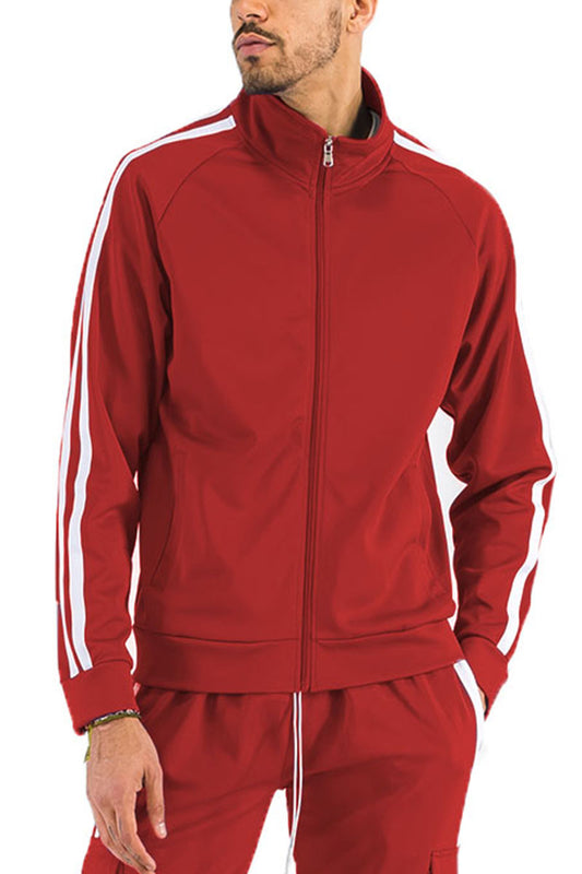 Two Stripe Zip Up Track Jacket TJ700