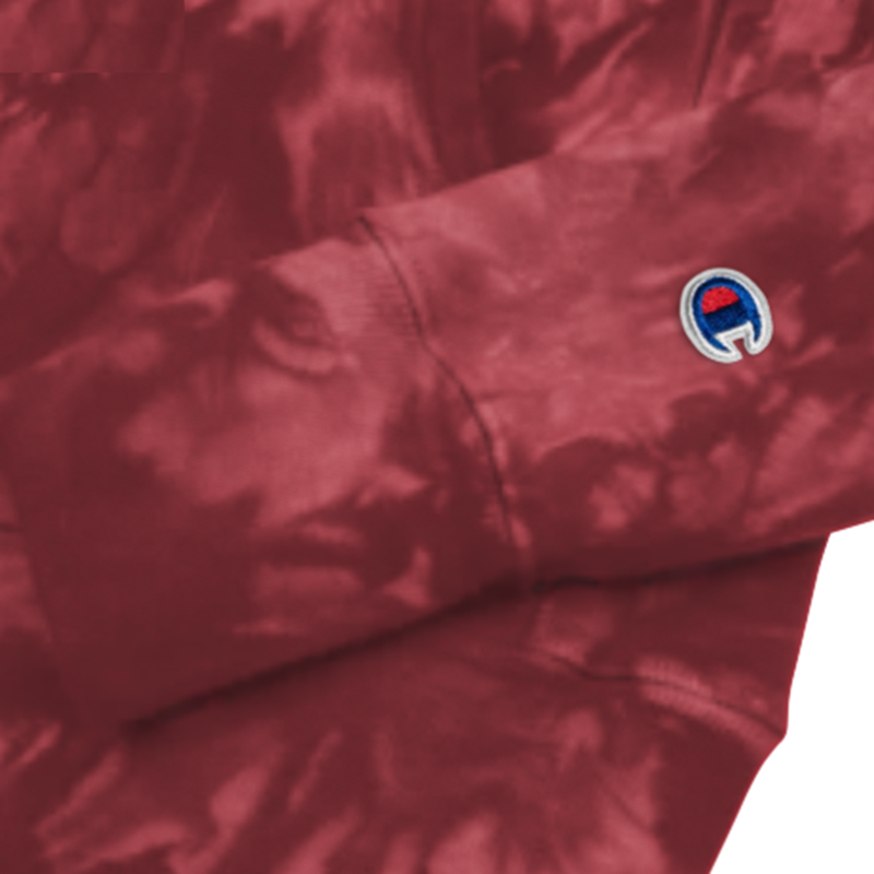 Unisex Champion Tie-Dye Hoodie 82% cotton