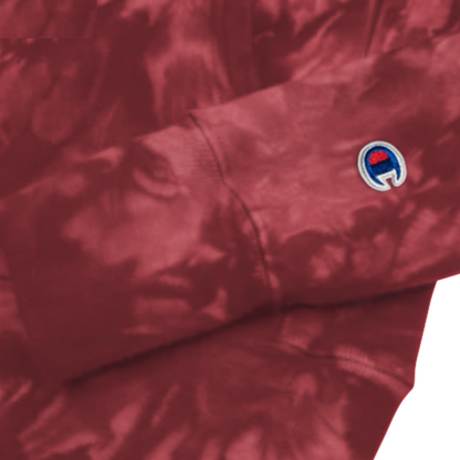 Unisex Champion Tie-Dye Hoodie 82% cotton
