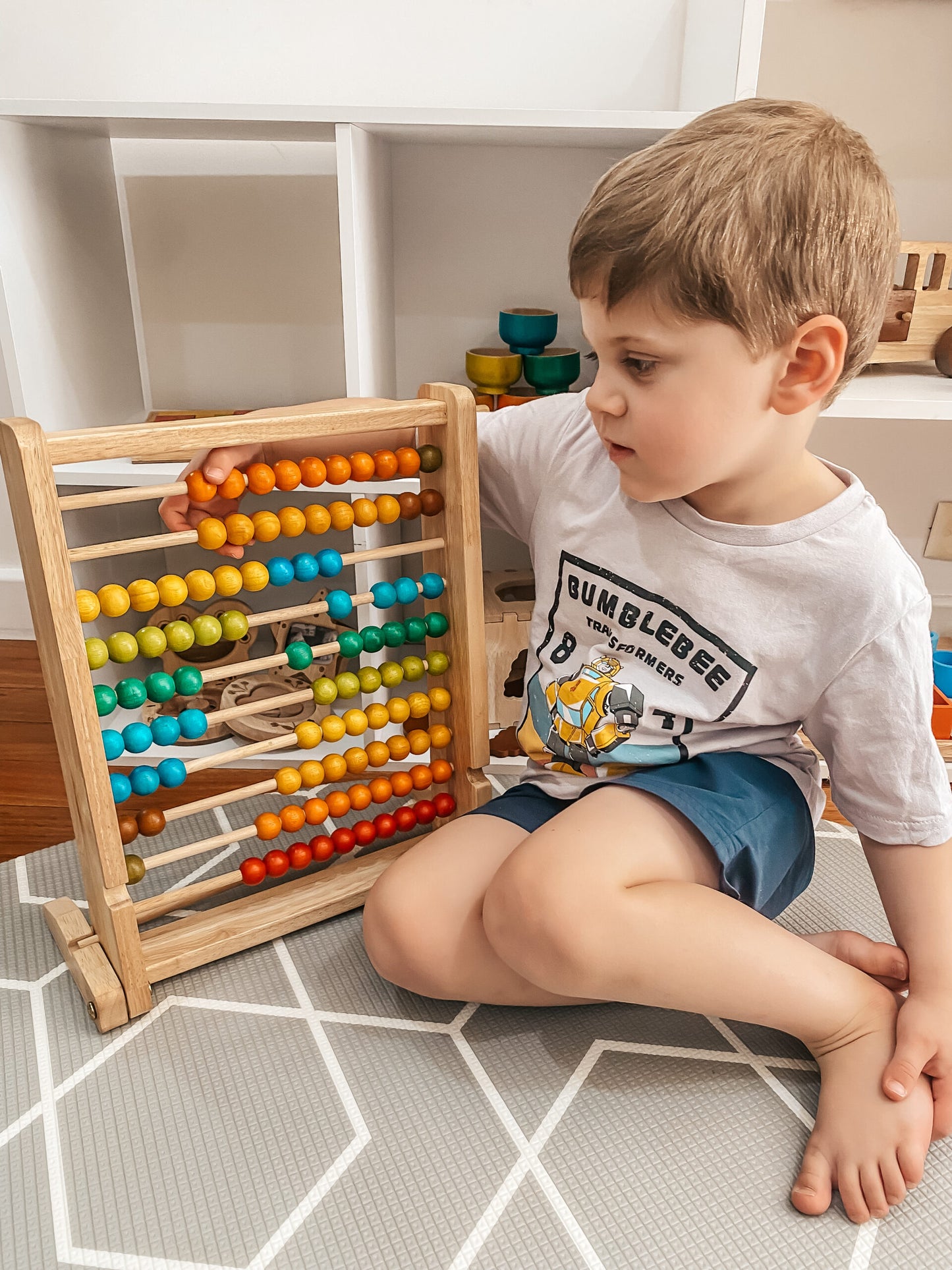 QToys Australia (USA) Bead counting abacus