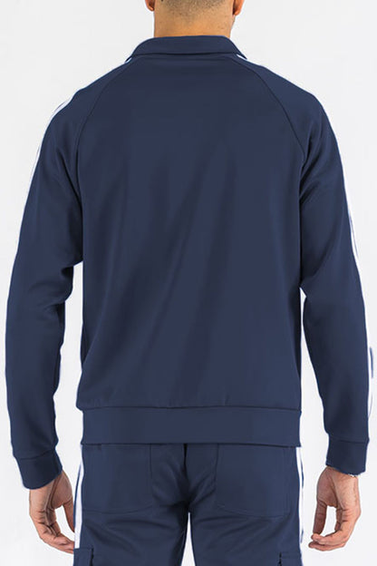 Two Stripe Zip Up Track Jacket TJ700