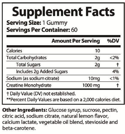 Pure Creatine Gummies