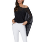 Womens Polkadot Chiffon Tunic Top