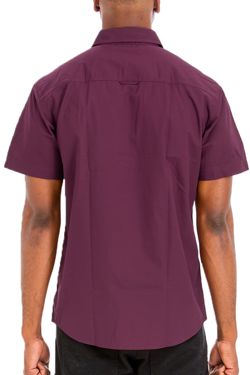 TWO POCKET BUTTON DOWN SHIRT M3555