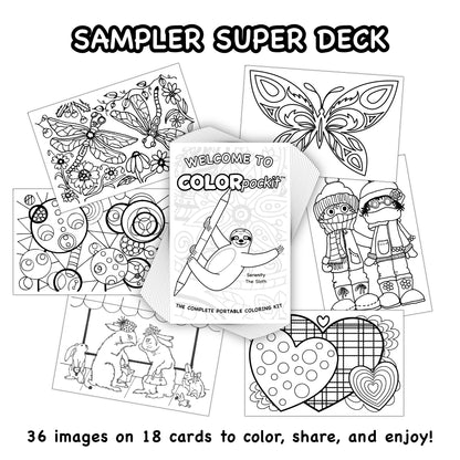 COLORpockit Complete Portable Coloring Kit