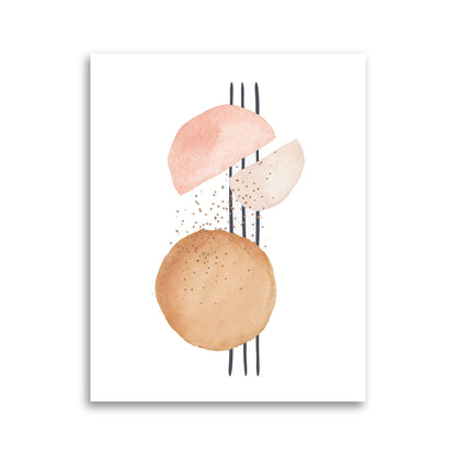 Watercolor Patel Print