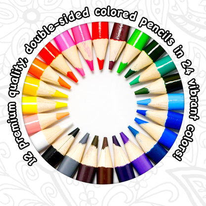 COLORpockit Complete Portable Coloring Kit