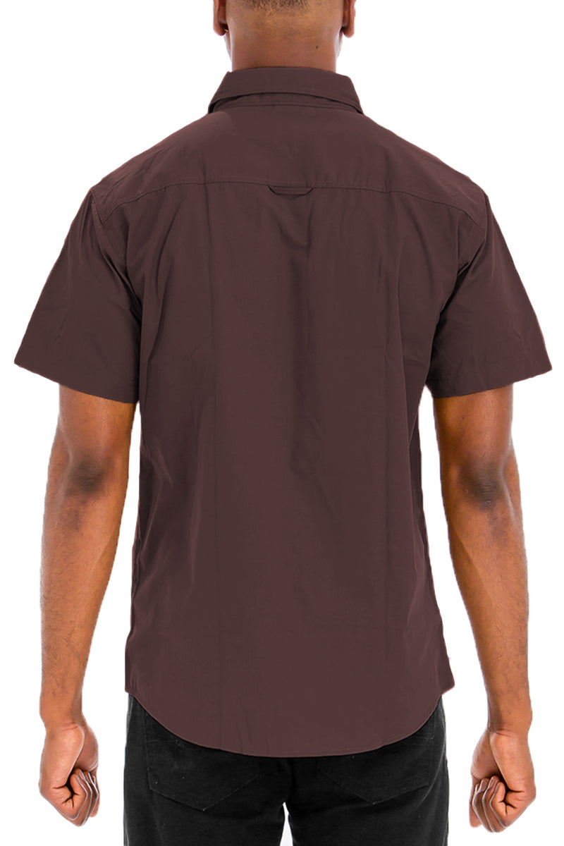 TWO POCKET BUTTON DOWN SHIRT M3555