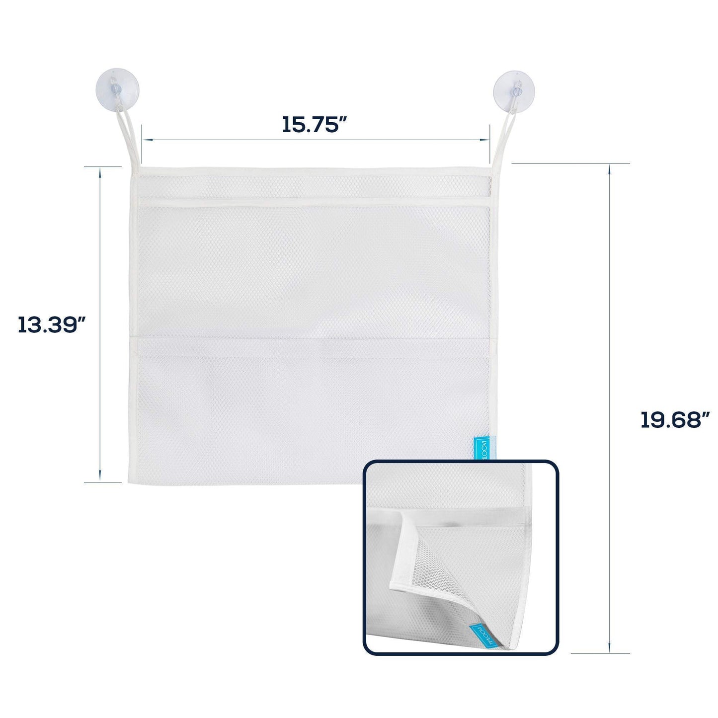 Bath Toy Organisers Set of 2   Large Size 14.16x19.67  and 15.75x