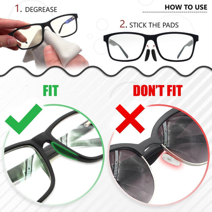 Eyeglass Nose Pads Anti Slip   Glasses Nose Grip Non Slip 1 mm