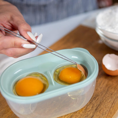 Deluxe 4 In 1 Egg Separator Set   Double Egg White Separator With