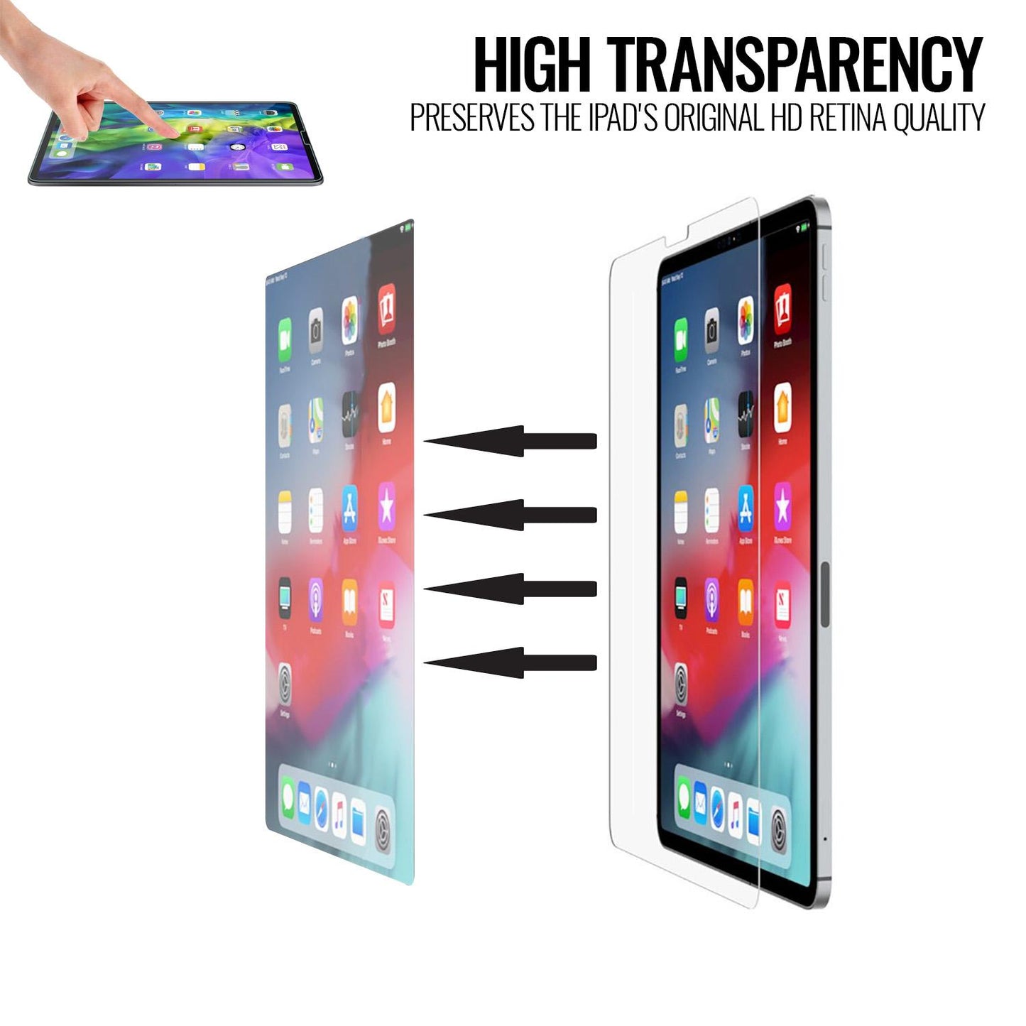 Screen¬†Protector For iPad¬†Pro¬†11¬†Tempered