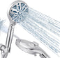 High Pressure 10 Settings Handheld Shower Set with Filter   High Flow