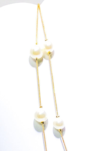 Necklace - Faith & Pearls