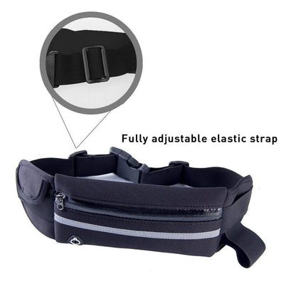 Sports Running Belt and Travel Fanny Pack for Jogging, Cycling and Out