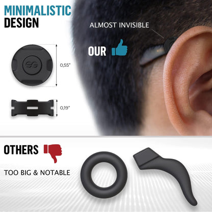 Eyeglass Ear Grips   Glasses Ear Cushion   Silicone Glasses Ear Grip