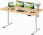 Electric Height Adjustable Standing Desk Large 55 X 24 Inches Sit