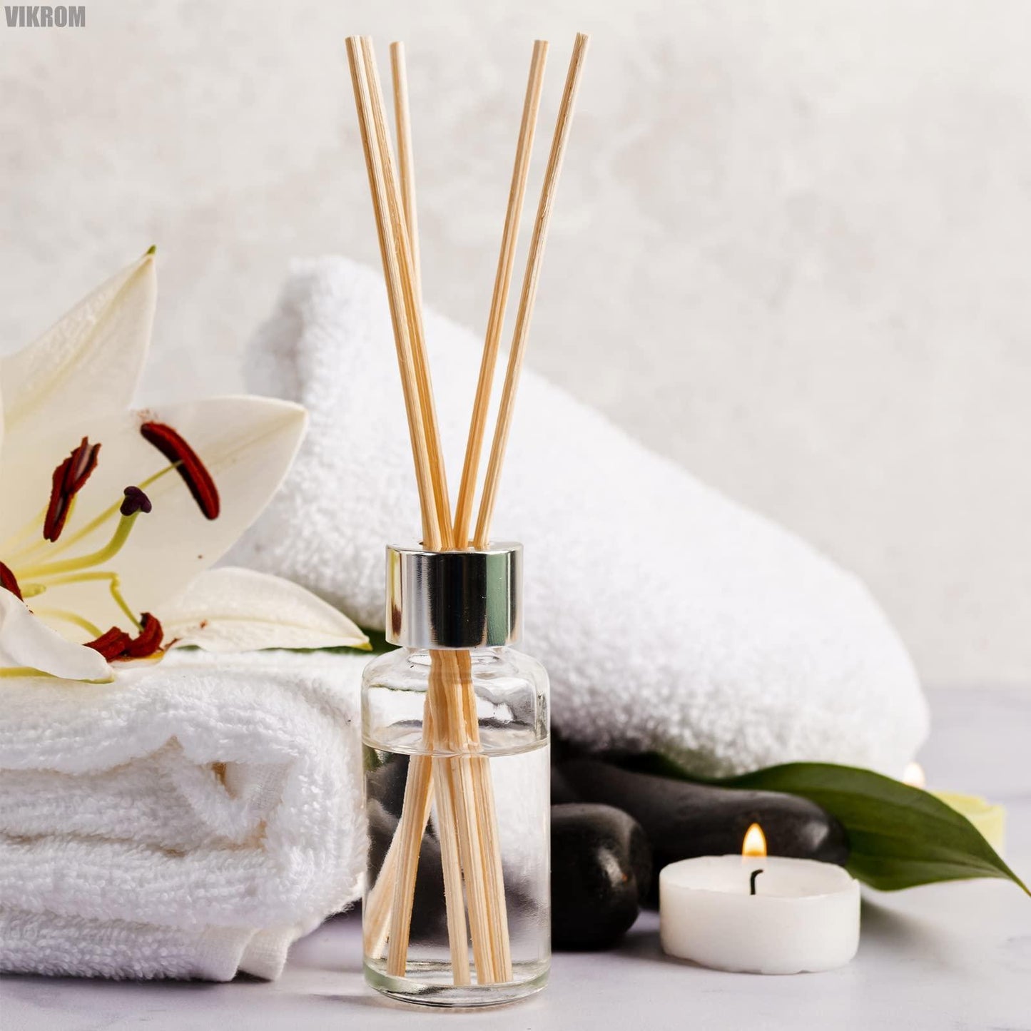 150pcs Natural Reed Diffuser Sticks   Wooden Diffuser for Essential