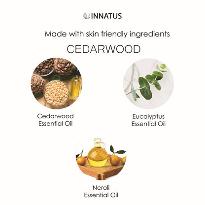 shower spray eucalyptus oil with a whiff of Cedarwood