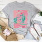 Floral Cowboy Boot Tee
