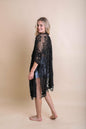 Floral Mandala Mesh Kimono
