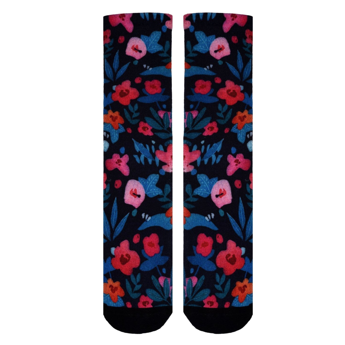 Sierra Socks Flower Patch Pattern CoolMax Socks, Nature Collection for
