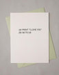 I Love You Forever BASICally Awesome Computer Programming Card
