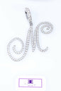 Pendant - So Icy Letter Calligraphy
