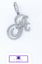 Pendant - So Icy Letter Calligraphy