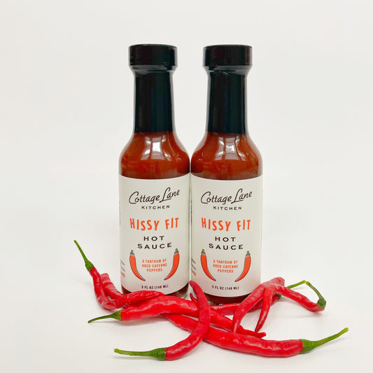 12 bottles of Hissy Fit Hot Sauce (one case)
